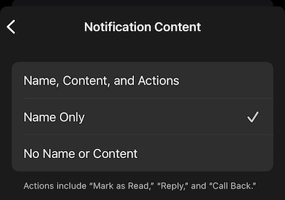 Notifications